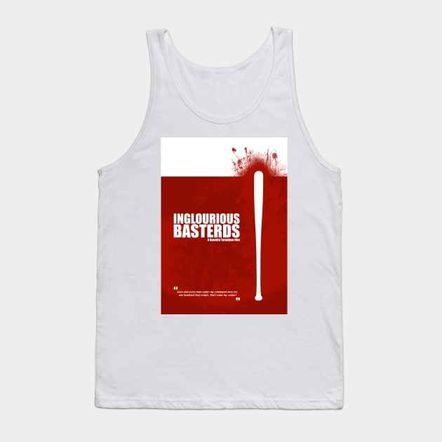 Inglourious Basterds - Minimal Movie Film Fanart - Tarantino Alternative Tank Top by HDMI2K